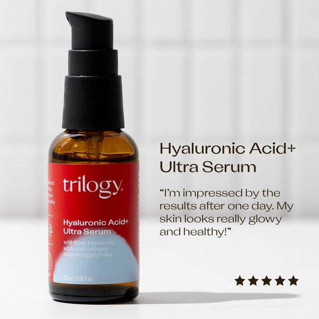 Trilogy Hyaluronic Acid + Ultra Serum 30ml (British brand)