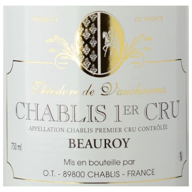 Domaine TDV Premier Cru Beauroy Chablis 75cl - British product