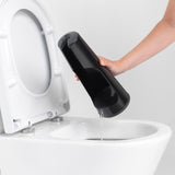 Brabantia toilet brush and holder in Matte Black - British product