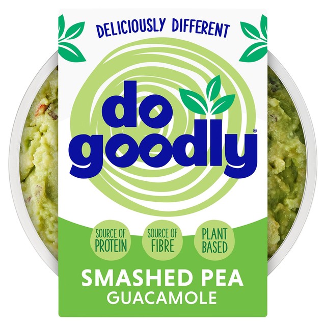 Do Goodly smashed pea guacamole dip 150g - British product