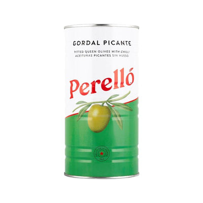 M&S Brindisa Perello Gordal Pitted Olives Picante 600g- Buy online at McGrocer