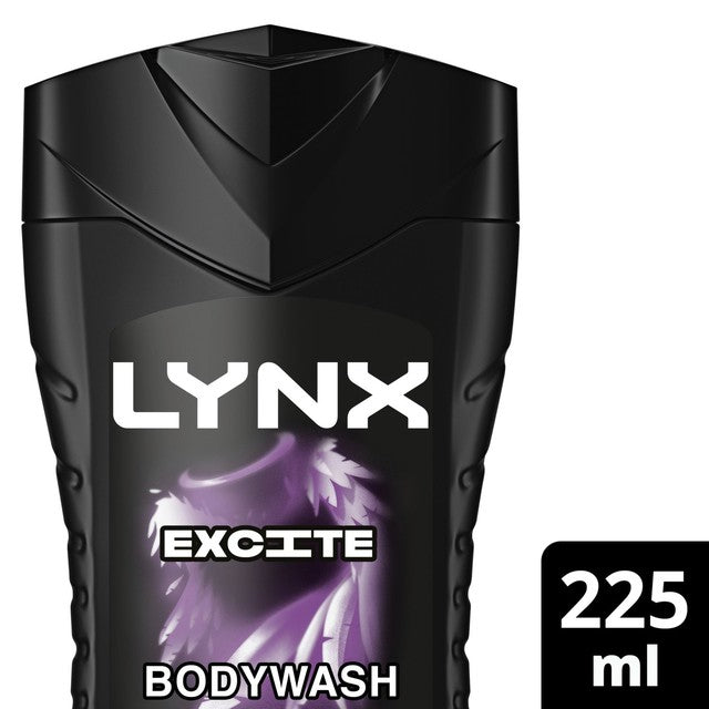 Lynx Excite Coconut & Black Pepper shower gel 225ml, UK version