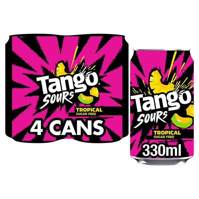 Tango Zero Sour Tropical sugar-free soft drink (British brand)