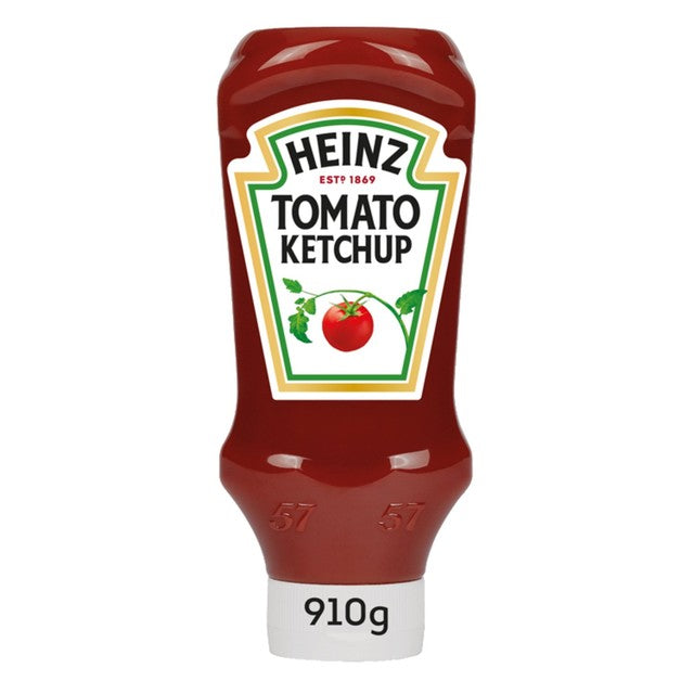 Heinz Tomato Ketchup in a squeeze bottle, imported from the UK