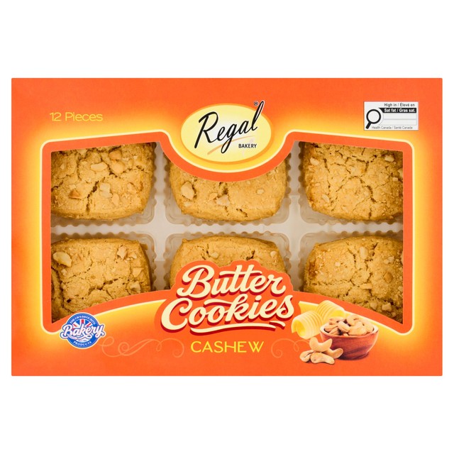 Regal cashew butter cookies box - British product