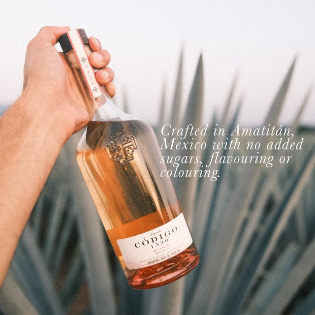 Codigo Rosa Blanco tequila 70cl - British product