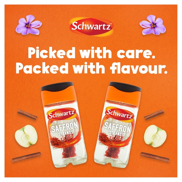 Schwartz saffron strands 0.4g (British brand)