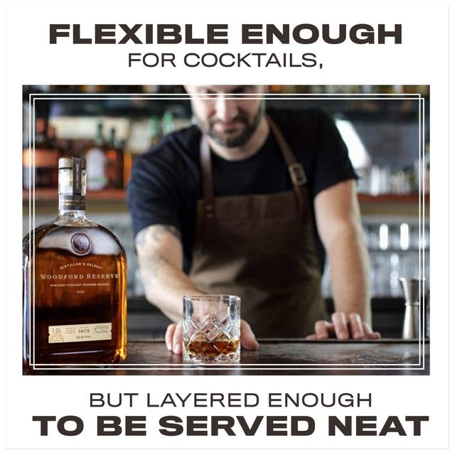 Woodford Reserve Kentucky Straight Bourbon Whiskey 70cl (British brand)