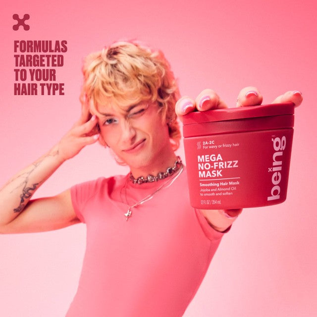 Being MEGA NO-FRIZZ Smoothing Hair Mask, UK version