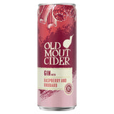 Old Mout gin raspberry rhubarb cider cocktail 330ml - British product