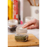 Rayware Kilner Square Push Top Jars 250ml set of 3, UK version