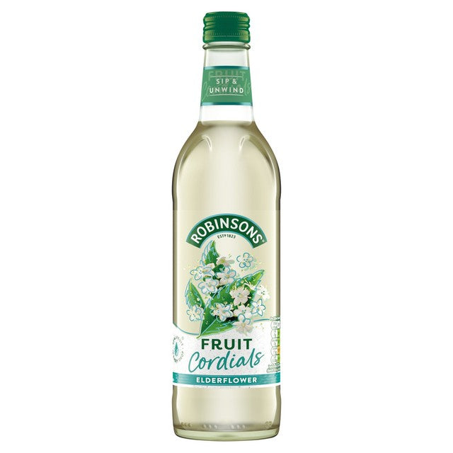 Robinsons elderflower fruit cordial 500ml, imported from the UK