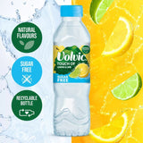 Volvic lemon lime sugar-free flavoured water 6x500ml multipack (British brand)