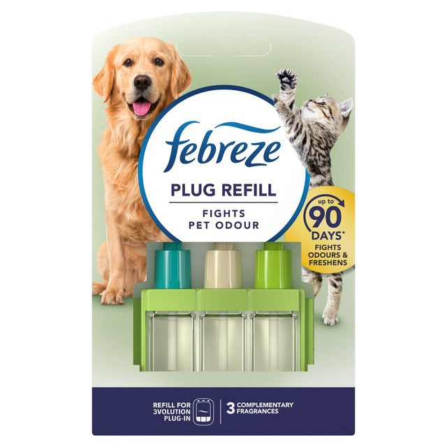 Febreze 3Volution air freshener refill pet odour 20ml - British product