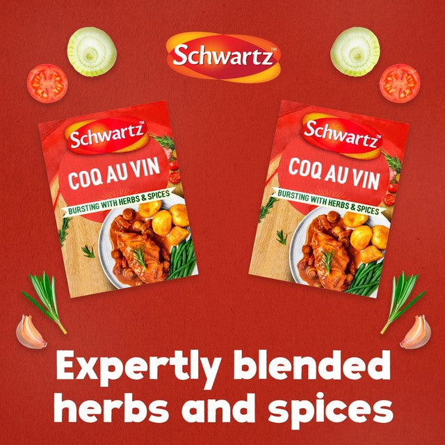 Schwartz Coq au Vin recipe mix 35g (British brand)