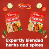 Schwartz Coq au Vin recipe mix 35g (British brand)
