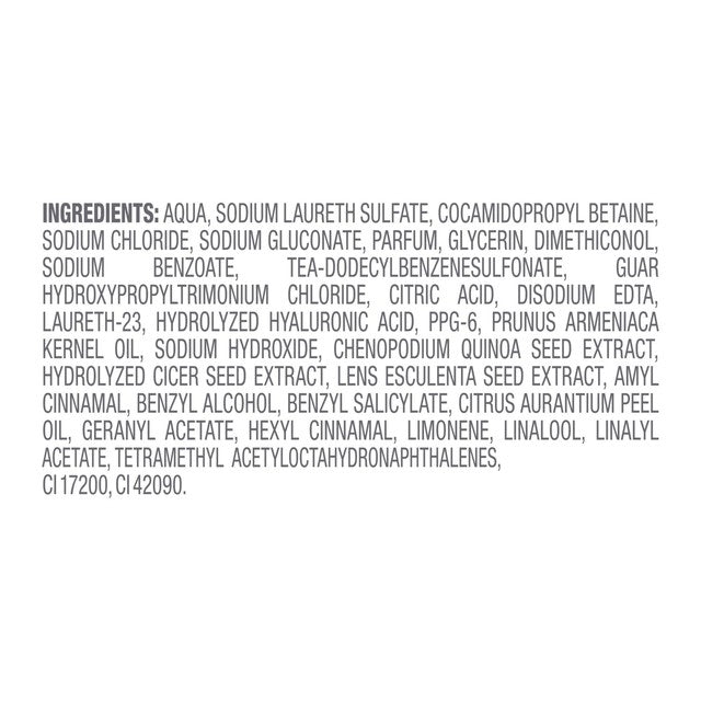 Dove Soothing Hydration Shampoo, UK version