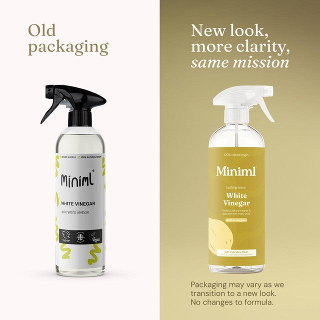 Miniml white vinegar cleaner Sorrento Lemon 750ml, imported from the UK