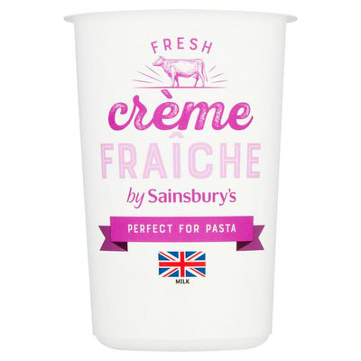 Sainsburys Fresh Creme Fraiche 600ml