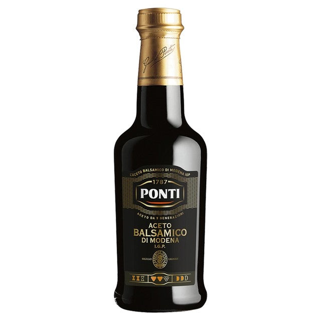 Ponti balsamic vinegar of Modena 12 months matured 250ml, imported from the UK