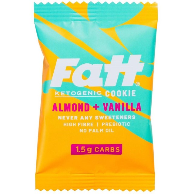 Fatt Almond & Vanilla Ketogenic Cookie 30g - British product
