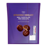 M&S chocolate mini biscuits box (British brand)