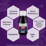 Sambucol Extra Defence black elderberry supplement syrup 120ml (British brand)