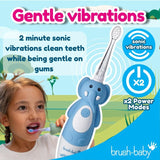 Brush-Baby Evie Elephant electric toothbrush - British product