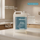 Miniml white vinegar 5L, imported from the UK