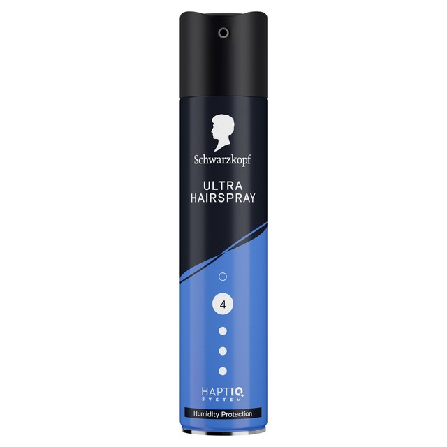 Schwarzkopf Ultra hairspray 250ml (British brand)