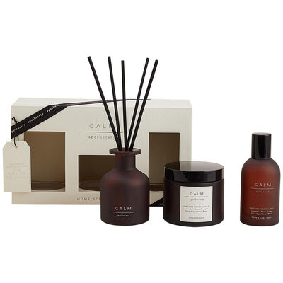 M&S Apothecary Calm Scenting Set Amber Home Fragrance Gift Set One Size