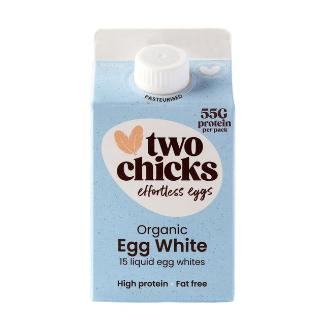 Two Chicks organic liquid egg white 500g (British brand)