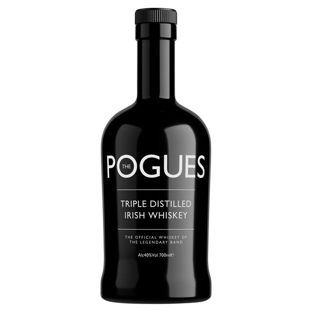 Pogues Irish Blend Whiskey 70cl, imported from the UK