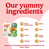 Cow & Gate sweet potato vegetable and chicken baby meal 230g - British product