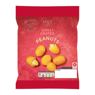 M&S M&S Chilli Coated Peanuts Snack 200g- Buy online at McGrocer