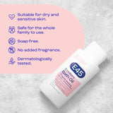 E45 Emollient Bath Oil Wash for Dry & Sensitive Skin 500ml - British product