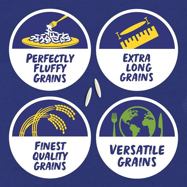 Tilda long grain rice 500g (British brand)