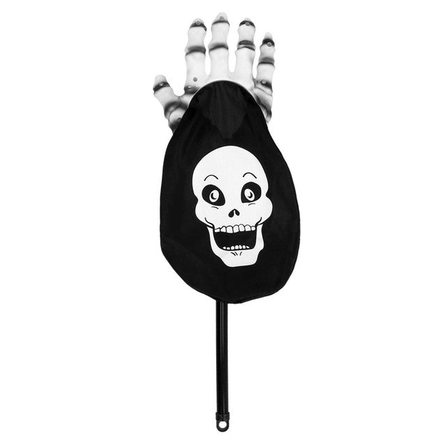Boland Skull Halloween Bag on a Stick for trick or treat (British brand)