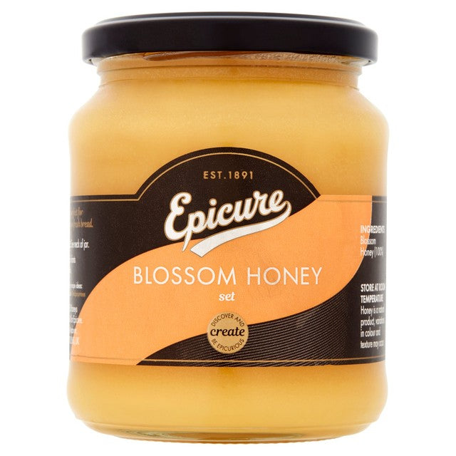 Epicure Wild Blossom Set Honey 454g - British product