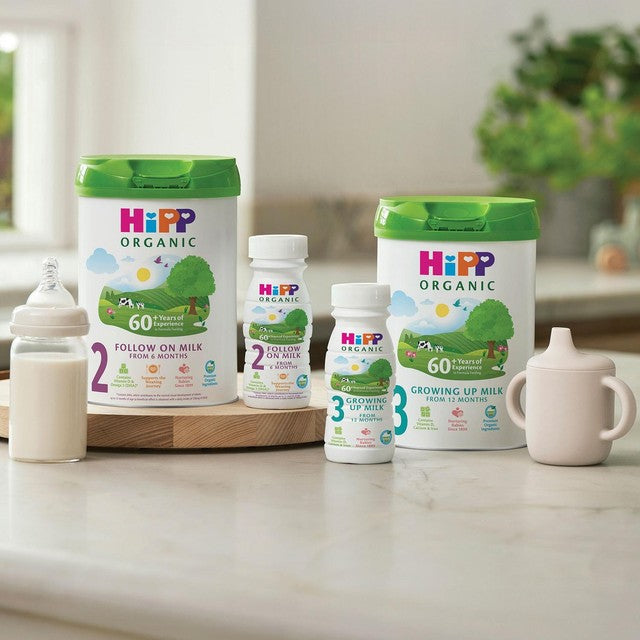 HiPP Organic 2 Follow On Baby Milk 8 x 200ml, UK version