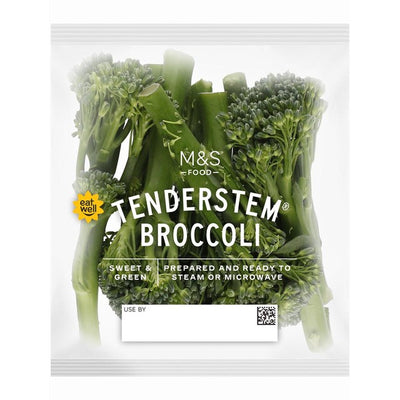 M&S Tenderstem Brokkoli vorbereitet, fertig zum Kochen, Gemüse 80g