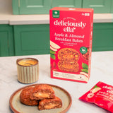 Deliciously Ella apple & almond breakfast bakes 3 x 50g - British product