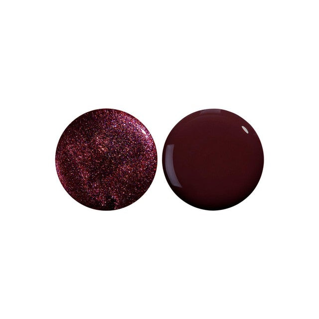 Nails Inc. Cherry Noir nail polish duo, imported from the UK