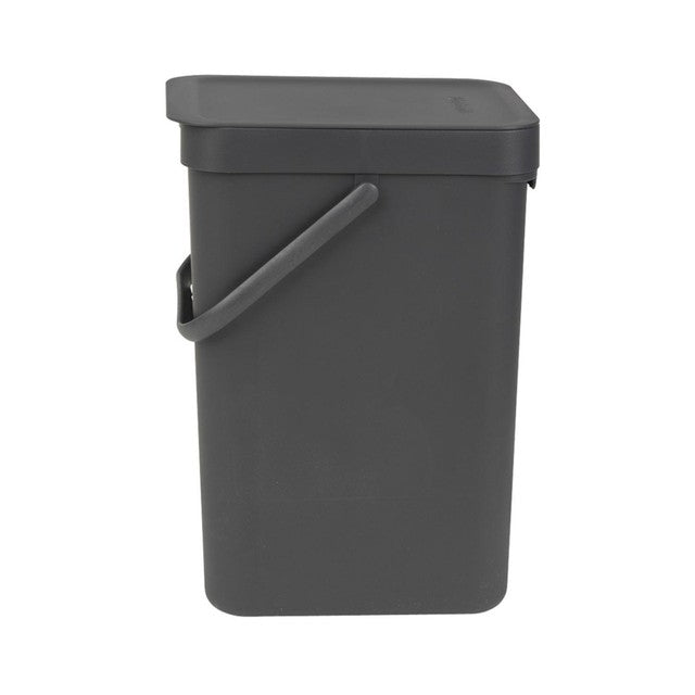 Brabantia Grey Recycle Bin 12L - British product
