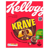 Kellogg's Krave chocolate hazelnut breakfast cereal 410g, UK version