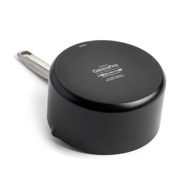 GreenPan Copenhagen Aluminium Non-Stick 16cm 1.5 litre saucepan, UK version