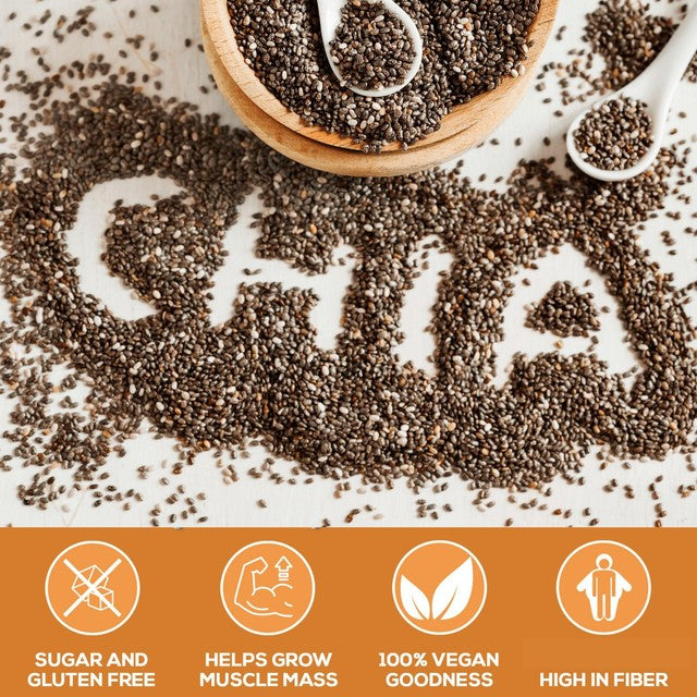Chia Charge whole chia seeds 450g - British product