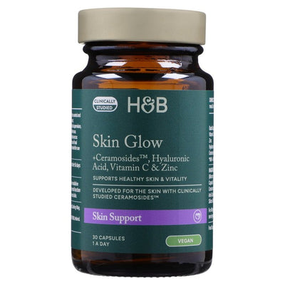 McGrocer Holland & Barrett Skin Glow Ceramosider Hyaluronsyre Vitamin C Sink Kapsler 30 Pakning - Kjøp online hos McGrocer