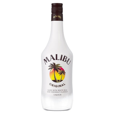 M&S Malibu Original White Rum with Coconut Flavour Coconut Rum 1L- Buy online at McGrocer