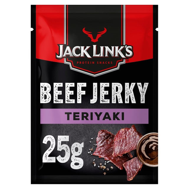 Jack Link teriyaki beef jerky 25g, UK version